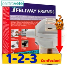 FELIWAY Friends Diffusore + Ricarica 48 ml → 1 - 2 - 3 Confezioni per Gatti