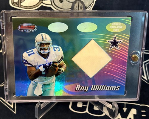 2002 Bowman's Best HOLO Dallas Cowboys ROY WILLIAMS Rookie JERSEY Rookie RC 106 - Picture 3 of 9