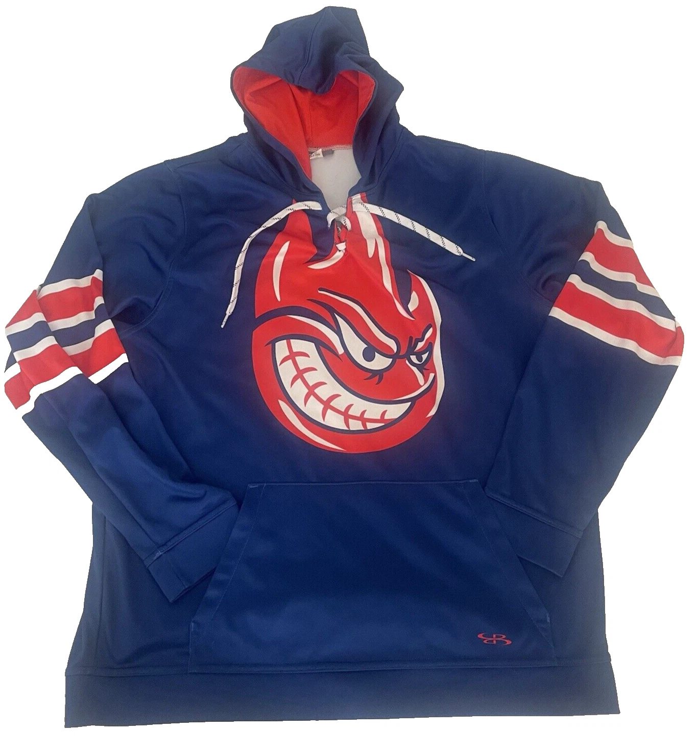 Sweat à capuche homme à lacets polaire Supreme Tech Boombah XL design personnalisé   patineur