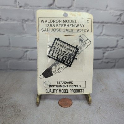 Waldron Model Products Standard Instrument Bezels 1/24 Photo Etch Detail Sealed