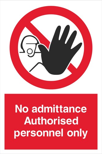 RESTRICTED ACCESS - NO ENTRY / EXIT - METAL SIGN - A3 A4 - VARIOUS DESIGNS - Picture 33 of 47