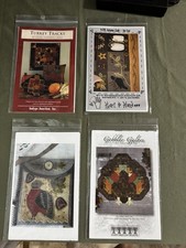 A Lot Of Four Thanksgiving Quilt Patterns, Pr...