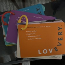 Lovevery Lot Of 3 Play Guides, 13-21 Mos Montessori