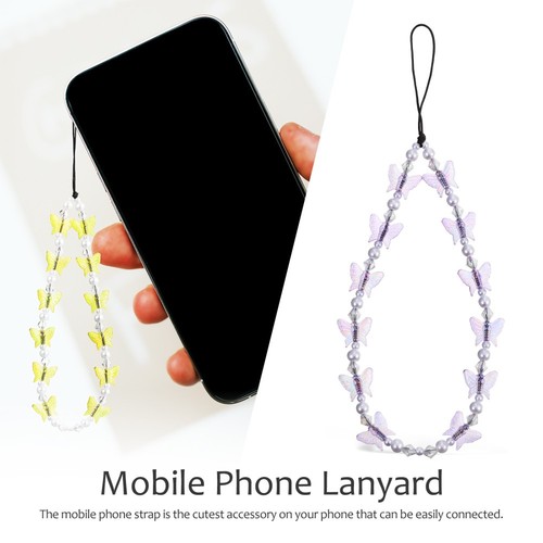 4 Pcs Handyriemen Mädchen Mobiltelefonzauber Handy-Schlüsselband Für - 第 7/11 張圖片