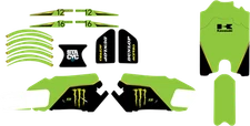 D'COR Monster Energy - Green Graphics Kit for STACYC Stability Cycles
