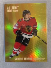 2025-26 Allure Hockey Connor Bedard Orange-Yellow Color Flow Chicago Blackhawks