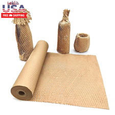 Honeycomb Packing Paper, 15" X 131' Packing Paper Substitute Alternative for Bub