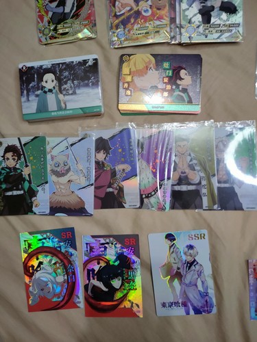 Demon Slayer Kimetsu no Yaiba Bundle – Plush & 45 Anime Trading Cards Lot - Bild 3 von 16
