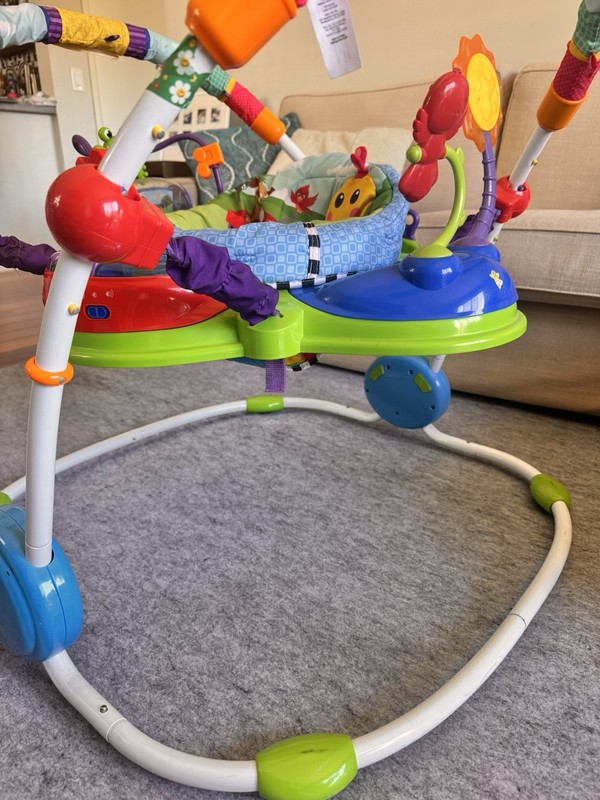 Baby Einstein Activity Center Jumper w/ Toys, Multicolor, Infant