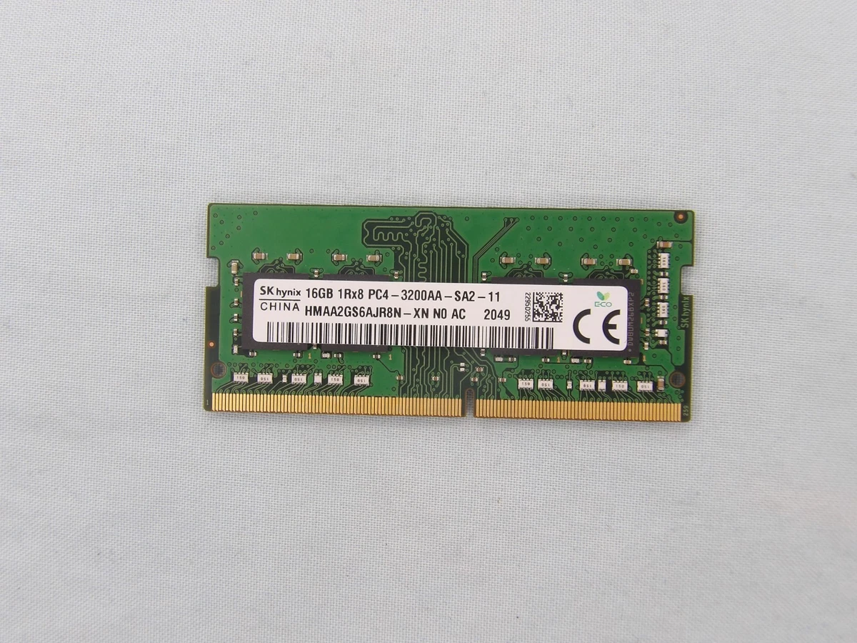 PC4-25600 (DDR4-3200) Bus Speed Computer RAM 16 GB Capacity per