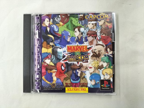 Capcom Marvel Vs Palystation PS1