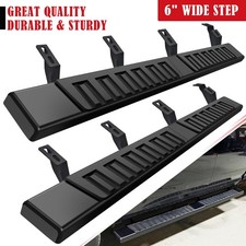 6 Bar Side Steps For 2024-2026 Toyota Tacoma Doublecrew Cab Running Boards Blk 6 Bar Side Steps For 2024-2026 Toyota Tacoma Doublecrew Cab Running Boards Blk