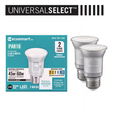 Universal Select 4560-watt Equivalent Par16 Dimmable Led Spot Light Bulb With S Universal Select 4560-watt Equivalent Par16 Dimmable Led Spot Light Bulb With S