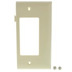 Pass & Seymour PJSE26-I Ivory 1-Gang Decorator Unbreakable Sectional Wallplate