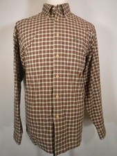 Beautiful Men's Large Tommy Hilfiger Red Plaid Design LS Button-Down Shirt