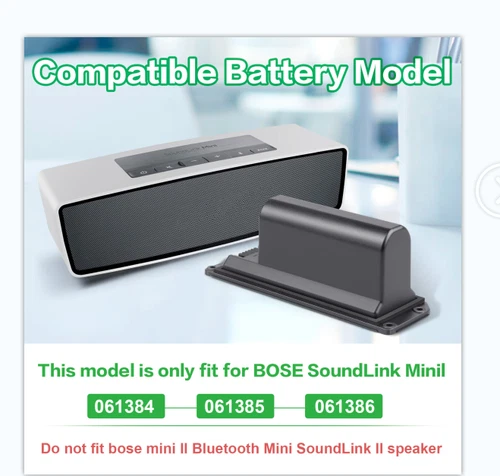 Battery For Bose SOUNDLINK Mini I one Speaker 061384 061385 061386  - Picture 4 of 10