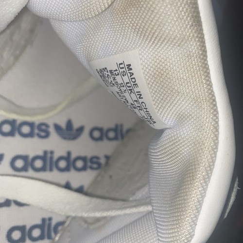 Adidas Originals Superstar 2008 Low White Blue G09895 Shell Toe Size 13 *Rare* - Picture 15 of 23