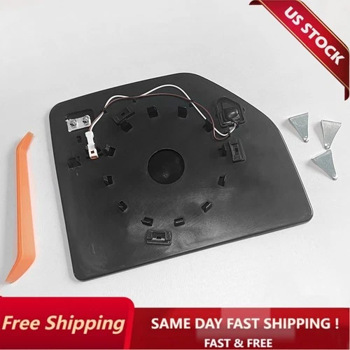 For FORD F250 F350 F450 F550 2017-2022 DRIVER SIDE MIRROR GLASS BLIND SPOT HEAT
