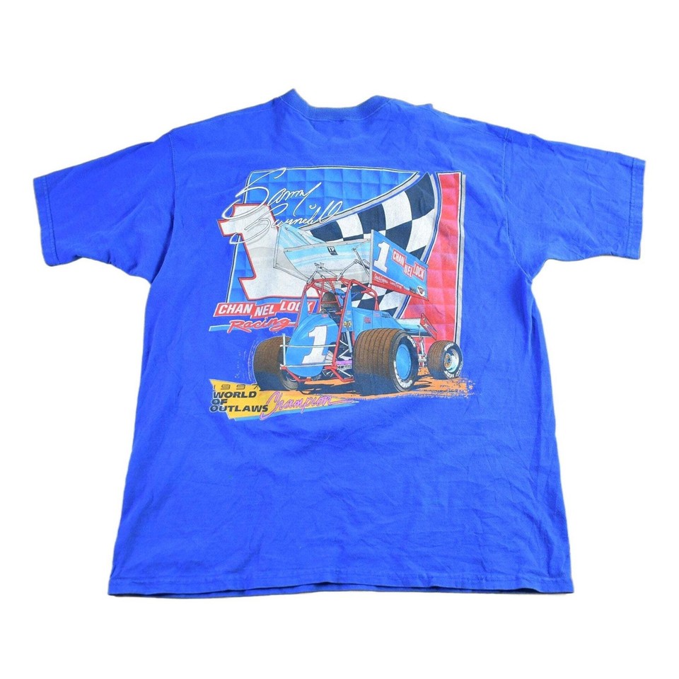 Vintage 1998 Sammy Swindell Channellock Sprint Car T-Shirt Men's XL | eBay
