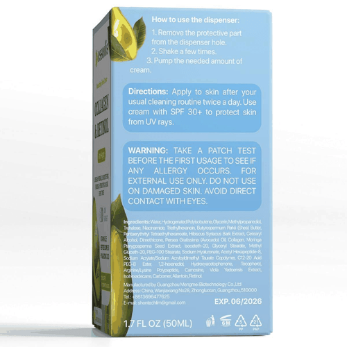 Gesichtsfeuchtigkeitscreme Kollagencreme Anti Aging Gesichtscreme mit Retinol Hyaluron - Bild 9 von 10