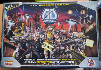 Galaxy Defenders (DE)   vollständig   Alien- & Waffenmarker komplett   gesleeved