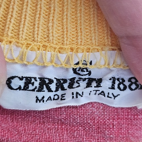 As is* CERRUTI 1881 Colorblock Sweatshirt sz 42 Large Long Sleeve Crew X4f - Picture 4 of 12