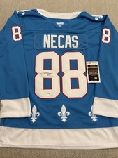 JSA COA MARTIN NECAS Signed Autographed Colorado Avalanche Hockey Jersey 