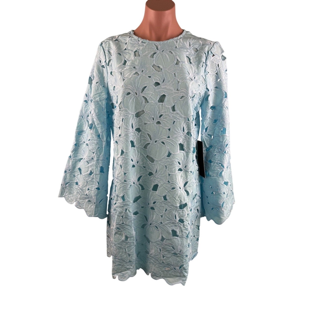 Tuckernuck Aqua Floral Lace Camilla Embroidered Floral Mini Dress Blue XL NWT | eBay Tuckernuck Aqua Floral Lace Camilla Embroidered Floral Mini Dress Blue XL NWT | eBay