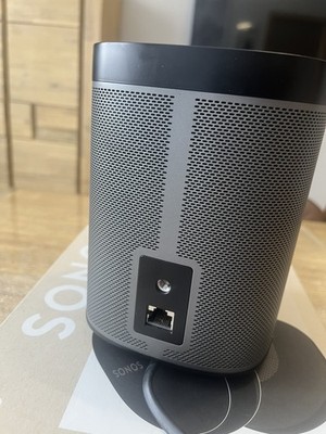 Sonos Play:1 Wlan Lautsprecher, in schwarz, 2 Dellen 