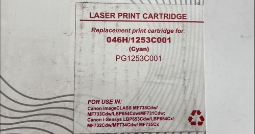 Canon Printer Compatible Toner Cartridges High Yield 046H/046HK x5 - 第 7/8 張圖片