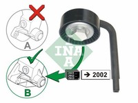 Spannrolle Keilrippenriemen Schaeffler INA 531 0790 10 FüR BMW X5 Rover Opel E38