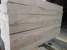 7 St. Eschenholz 47 mm, Modellbau, Kernesche, Drechselholz, 60 cm lang