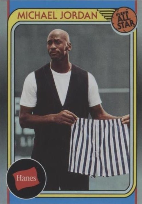 2019 Fleer Hanes Michael Jordan - Michael Jordan #HA-7 for sale | eBay