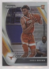 2021-22 Panini Prizm Draft Picks Silver Prizm Greg Brown III #27 Rookie RC 0nj5