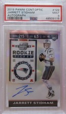 2019 Panini Contenders Optic NFL Jarrett Stidham Rookie Ticket ON CARD AUTO HOLO