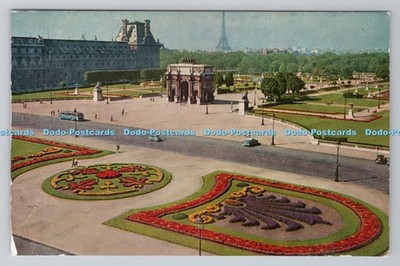 R785410 Paris Der Louvre Die Große Galerie Das Karussell Triumphbogen und die