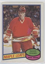 1980-81 O-Pee-Chee Dave Shand #282 0c4