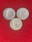 🌴 Lot Of  (3)  1961D, 62, 64. Roosevelt Dimes 90% Silver.