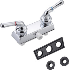Camper Shower Dual Faucet, RV Shower Faucet Replacement,Rv Shower Faucet Valve D
