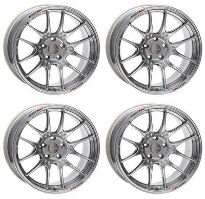 Genuine ENKEI Wheels GTC02 19x9.5J +45 5x114.3 Silver [Set of 4]