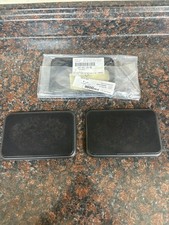 Porsche 944 964 Rear Speaker Grilles Spacers Set Black Nos 94455514900 Oem