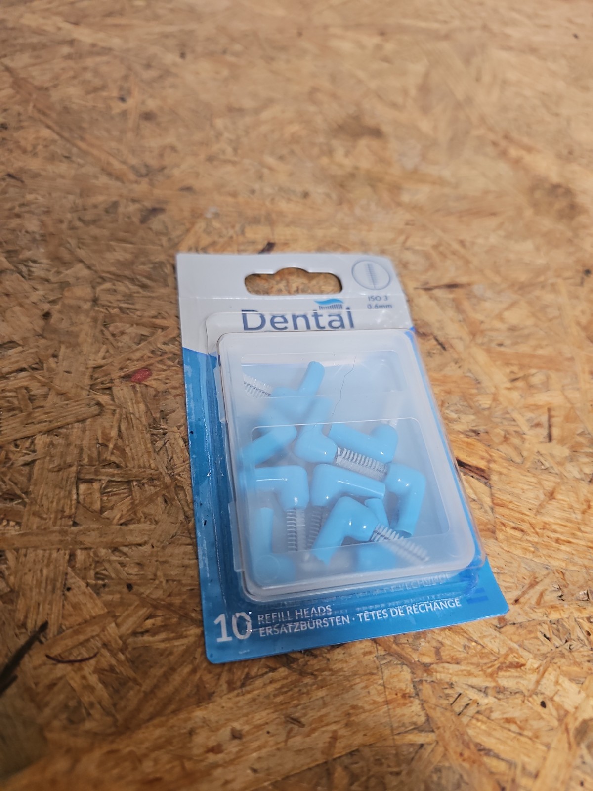 Dentalbürsten Interdentalbürsten 10 Stück Blau ISO 3 0,6mm Dental Source 3