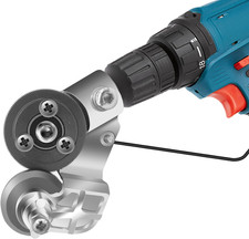 CZS Sheet Metal Cutter Drill Attachment, Electric Drill Shears Attachment Cutter