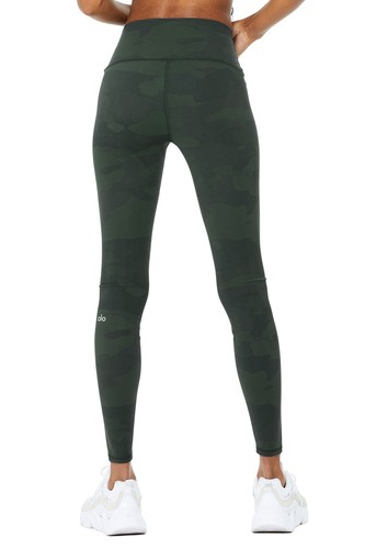 ALO Leggings mimetici a vita alta a vapore mimetici da cacciatore (verde) S ottime condizioni - Foto 3 di 10