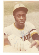 Gene Clines Signed 5x7 Color Photo Pittsburgh Pirates