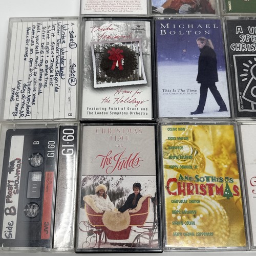 Kenny Rogers Dolly Parton NKOTB Mariah Carey Garth Brooks Christmas Cassettes - Picture 7 of 7