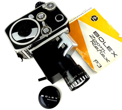 Bolex Zoom Reflex P3 Som Berthiot Pan Cinor 1,9 F8 jl051