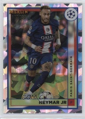 2022-23 Topps Merlin UEFA Club Competitions Atomic Refractor /250 Neymar Jr 19kh