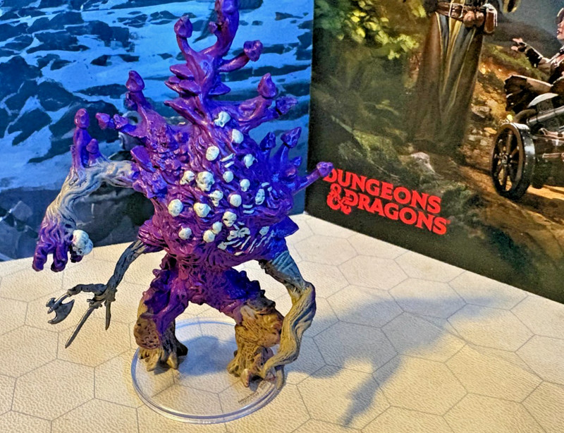 D&D Icons of the Realms: *VIOLET FUNGUS NECROHULK* - Monster Manual 2 - #43/43