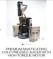 Buchymix PREMIUM MASTICATING COLD PRESSED JUICER WITH HIGH TORQUE MOTOR